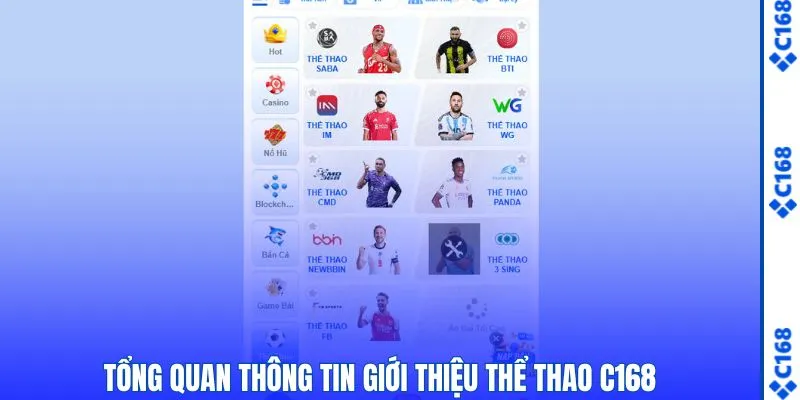 Thể Thao 1 Thông tin giới thiệu chung về sảnh thể thao C168
