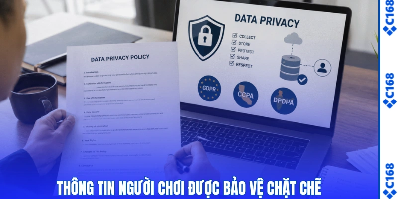 Thông tin người chơi được bảo vệ chặt chẽ